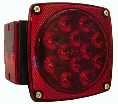 J-24245-NC – JAMMY Trailer Light, Stop/Turn/Tail/ Backup Light 12 Diode 6-Function And 7-Function Su - view 3